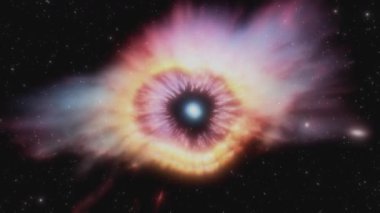 Göz benzeri bir gök olayının çarpıcı güzelliğini tecrübe et..