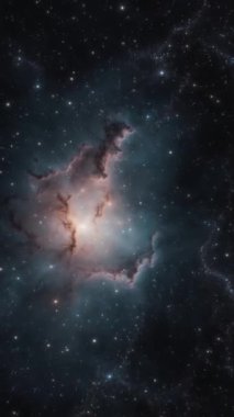 Sayısız yıldızın aydınlattığı çarpıcı bir kozmik nebulada yolculuk.