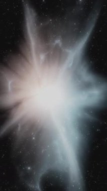 Derin uzayda çarpıcı bir kozmik nebula renkler ve yıldız ışığı keşfedin..