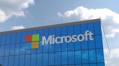 Microsoft Sadece Editör 4K Facade Şirketi Logosu