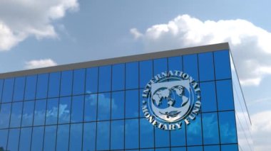 Uluslararası Para Fonu Sadece Editör 4K Canlandırılmış İş Logosu