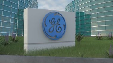 General Electric Reklam Şirketi Logoları Sadece Kalın Açıklama Yapıyor