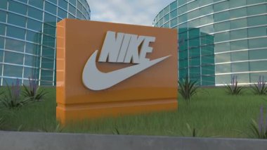 Nike Ofis Editör Binası Marka Gösterme Kurumsal Kimliği