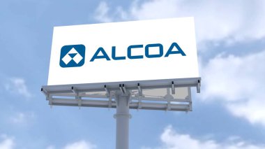 Alcoa Corporation Editoryel logo tasarımı bulutlardan esinlenilerek, kurumsal kimliğin yeniden tanımlanmasıyla