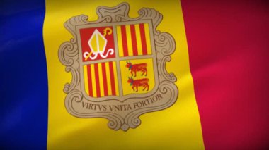 Andorra Ulusal Bayrağı