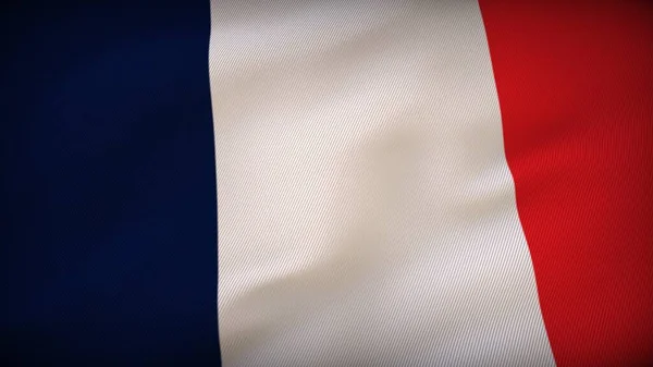 Frankrike Flaggomfamning Unity Borders — Stockfoto