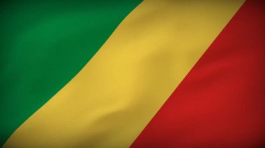 Kongo Cumhuriyeti Bayrak Gösterimi: Ulusal Bayrak Sürümü