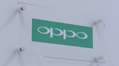 Oppo Logosu Ofis Lobisine Katlandı