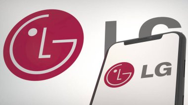 LG Elektronik Konferansı Basın Logosu Sembolü