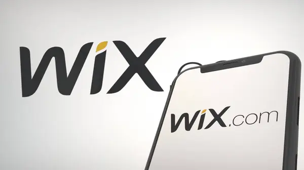 プレス用Wix編集ロゴマーカー ロイヤリティフリーのストック画像