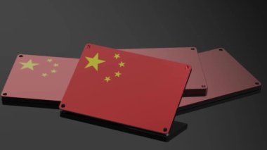 Çin logosu Uluslararası 3D Sinyal Taşıma ve Canlandırma Sembolü