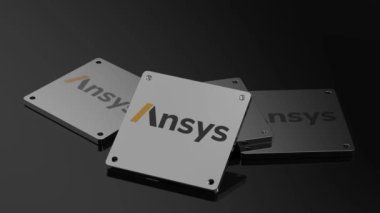 Ansys logosu Uluslararası 3D Sinyal Taşıma ve Canlandırma Sembolü
