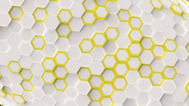 Duvar kağıdı 4k animasyon rastgele altıgen hareket arkaplanı