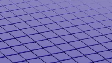 Mavi Geometrik Şekil Geçişi: Modern Beyaz Arkaplan Soyut