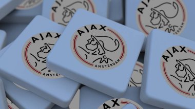 Ajax Amsterdam arkaplan simgesi sadece editör illüstrasyonuName