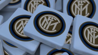 Milan arkaplan logosu sadece editör illüstrasyonuName