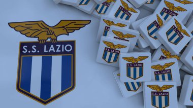 SS Lazio arkaplan logosu sadece editör illüstrasyonuName