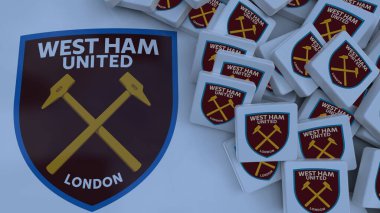 West Ham United arkaplan simgesi sadece editör illüstrasyonuName