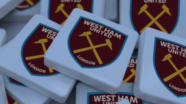 West Ham United arkaplan simgesi sadece editör illüstrasyonuName