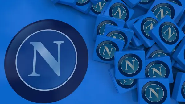 SSC Napoli arkaplan logosu sadece editör illüstrasyonuName