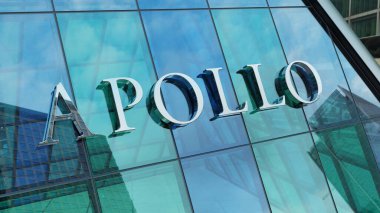 Apollo Global Management modern şehir kulesi şehir merkezindeki ofis şirketleri borsa editörü.
