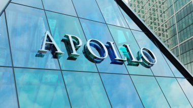 Apollo Global Management modern şehir kulesi şehir merkezindeki ofis şirketleri borsa editörü.