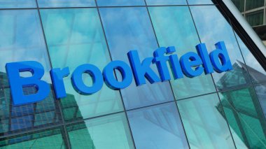 Brookfield Şirketi şehir merkezindeki modern şehir kulesi şirket borsa editörü.
