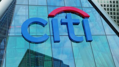 Şehir merkezindeki Citigroup modern şehir kulesi. Şirket borsa editörü.