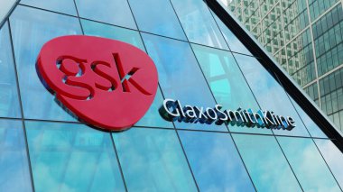 GlaxoSmithKline modern şehir kulesi şehir merkezindeki ofis şirketleri borsa editörü.