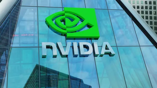 NVIDIA modern şehir merkezi ofis şirketleri borsa editörü