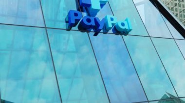 PayPal modern şehir kulesi şehir merkezindeki ofis binası borsa editörlüğü