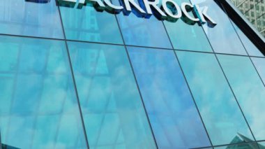 BlackRock modern şehir kulesi şehir merkezindeki ofis binası şirket hisse senedi piyasası