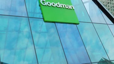 Goodman Group modern şehir kulesi şehir merkezindeki ofis binası borsa editörü.