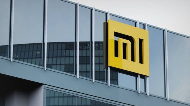 Xiaomi Stok verileri ofis ön sayfasının logosunda sunulmuştur.