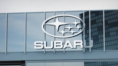 Subaru Stock verileri ofis ön sayfasının logosunda sunulmuştur.