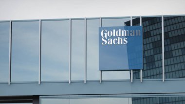 Goldman Sachs Stok verileri ofis ön sayfasının logosunda sunulmuştur.