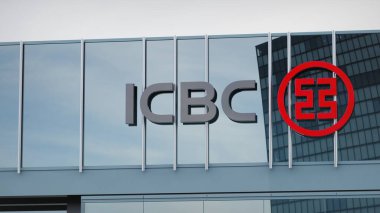 Ofis maskesinin logosunda sunulan ICBC Stok verileri