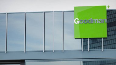 Goodman Grup Stok verileri ofis ön sayfasının logosu üzerine sunuldu