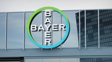 Bayer Stok verileri ofis ön sayfasının logosunda sunulmuştur.