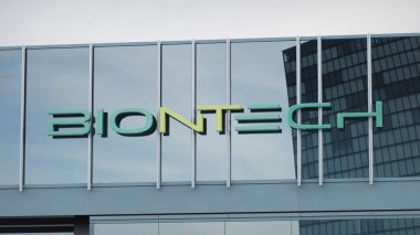 BiyoNTech Stok verileri ofis ön sayfasının logosu üzerine sunuldu
