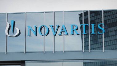 Novartis Stock verileri ofis ön sayfasının logosunda sunulmuştur.