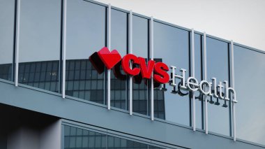 CVS Sağlık Stoku verileri ofis ön sayfasının logosu üzerine sunulmuştur