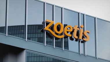 Zoetis Stok verileri ofis ön sayfasının logosunda sunulmuştur.