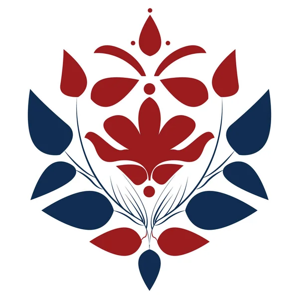 Soyut yaprak logo tasarımı vektör illüstrasyon düz simgesi.