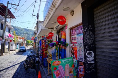 San Antonio Aguas Calientes, Guatemala - cerca 2023: Antigua Guatemala yakınlarındaki köy manzarası