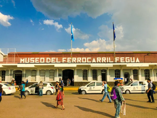 Ciudad Guatemala Guatemala Cerca 2022 Museo Del Ferrocarril Zona —  Fotos de Stock
