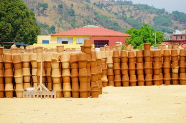 San Lorenzo El Cubo köyü Antigua Guatemala yakınlarında su filtreleme ünitelerinin üretildiği Ecofiltro fabrikasında.