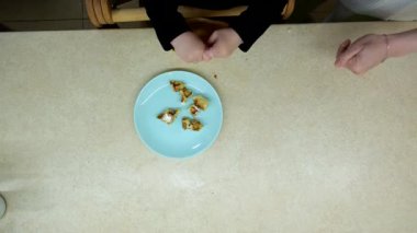 bebek yiyen aperatifler Mavi Tabak genel görünümünde