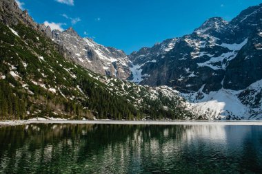 Morskie Oko Lake, tatras mountains Poland