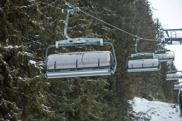 Jasna Ski Resort Chair Lift Slovakia Tatra Mountains — Stock Photo, Image